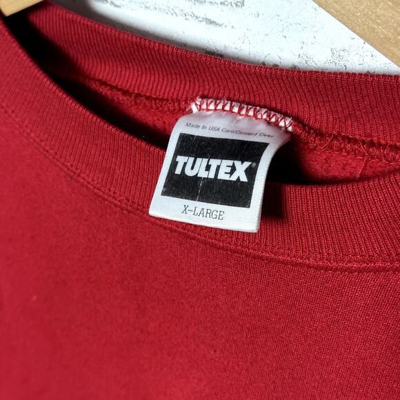 Vintage Tweet Bird Christmas Sweatshirt Size Large USA Made 90s - Picture 4 of 5